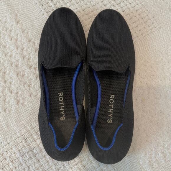 Rothy's 8 rounded toe slip on flats knit ballet shoes 2985 - Picture 7 of 8